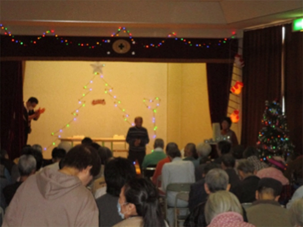 雄岡病院のクリスマス会