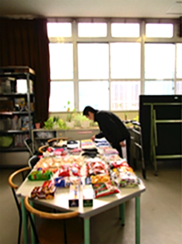 ビンゴ大会の景品