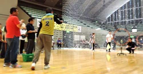 雄岡病院のレクリエーション:卓球大会風景4