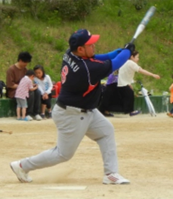 雄岡病院スポーツクラブ：ソフトボールチーム「レッドファンキーズ」：メンバー紹介9人目